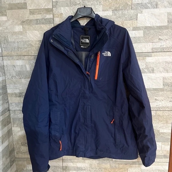 The North Face Other - The North Face Men's Navy Performance Jacket with Orange Accents
